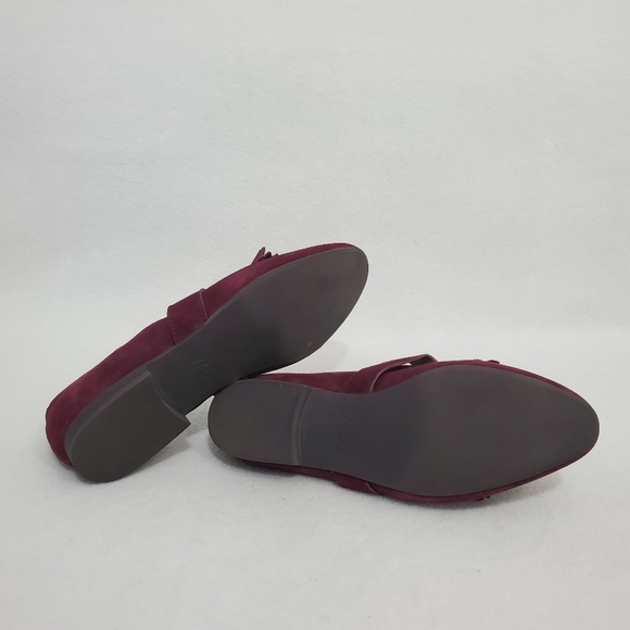 G.H. Bass & Co Burgundy Harlow Flats - Picture 5 of 6